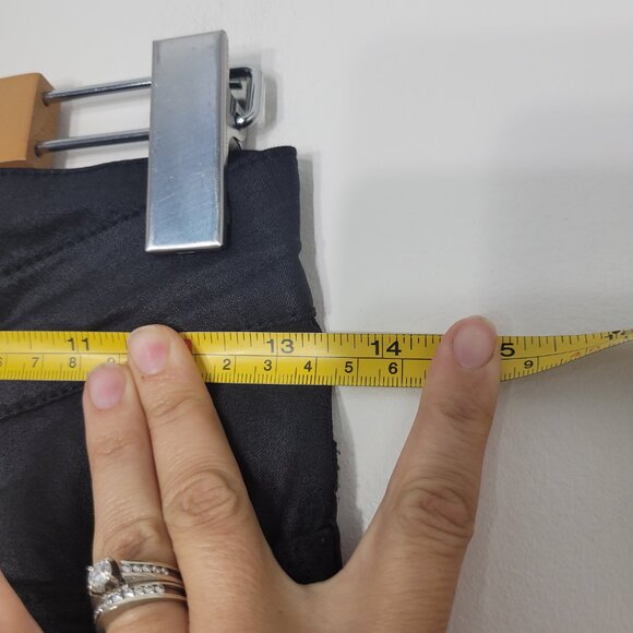 Vero Moda Women's Black Denim Front Zipper Straight Leg Fitted Jeans Pants Small - Picture 11 of 12